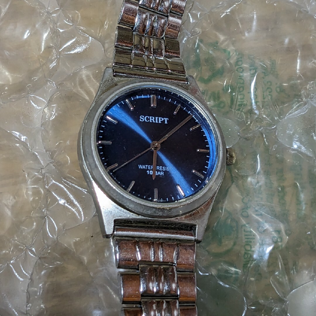 ステンレス製腕時計　電池なし品 メンズの時計(腕時計(アナログ))の商品写真