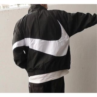 ナイキ(NIKE)の2XL ナイキ 新品 ナイロンジャケット ビッグスウッシュ ウーブン STMT(ナイロンジャケット)