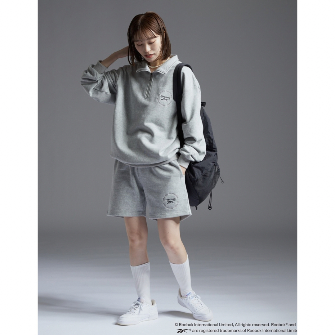 Reebok(リーボック)のReebok × CIAOPANIC TYPY ハーフジップスエット レディースのトップス(トレーナー/スウェット)の商品写真