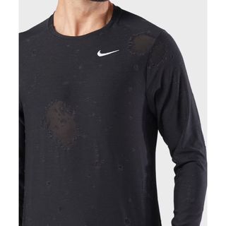 ナイキ(NIKE)のL 新品 NIKE ナイキ ドライ 長袖 ロンT AOP ロングスリーブ メンズ(Tシャツ/カットソー(七分/長袖))