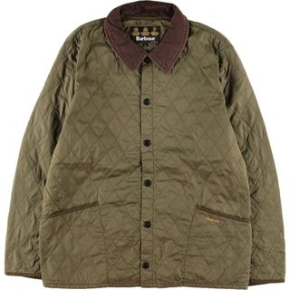 バーブァー(Barbour)の古着 バブアー Barbour LIGHTWEIGHT LIDDESDALE ライトウェイトリッズデイル キルティングジャケット メンズL /eaa394622(その他)