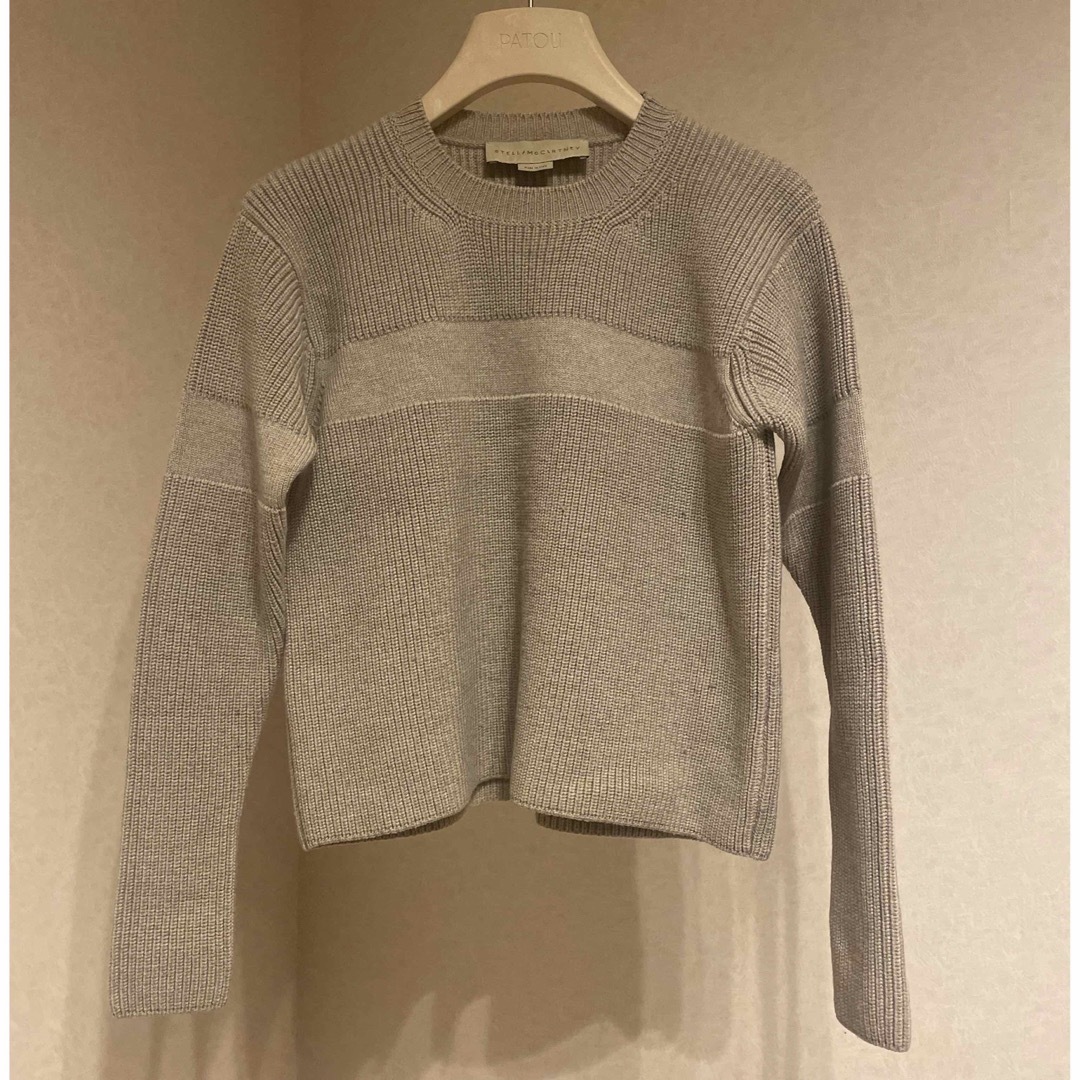 Stella McCartney(ステラマッカートニー)の美品！ステラマッカートニー　短丈　ニット レディースのトップス(ニット/セーター)の商品写真