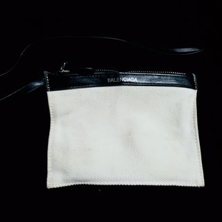 【新品未使用】 BALENCIAGA バレンシアガ スマホホルダー ショルダー ポーチ SHOPPING PHONE HOLDER 5938260AI2N 【BALENCIAGA GREY】