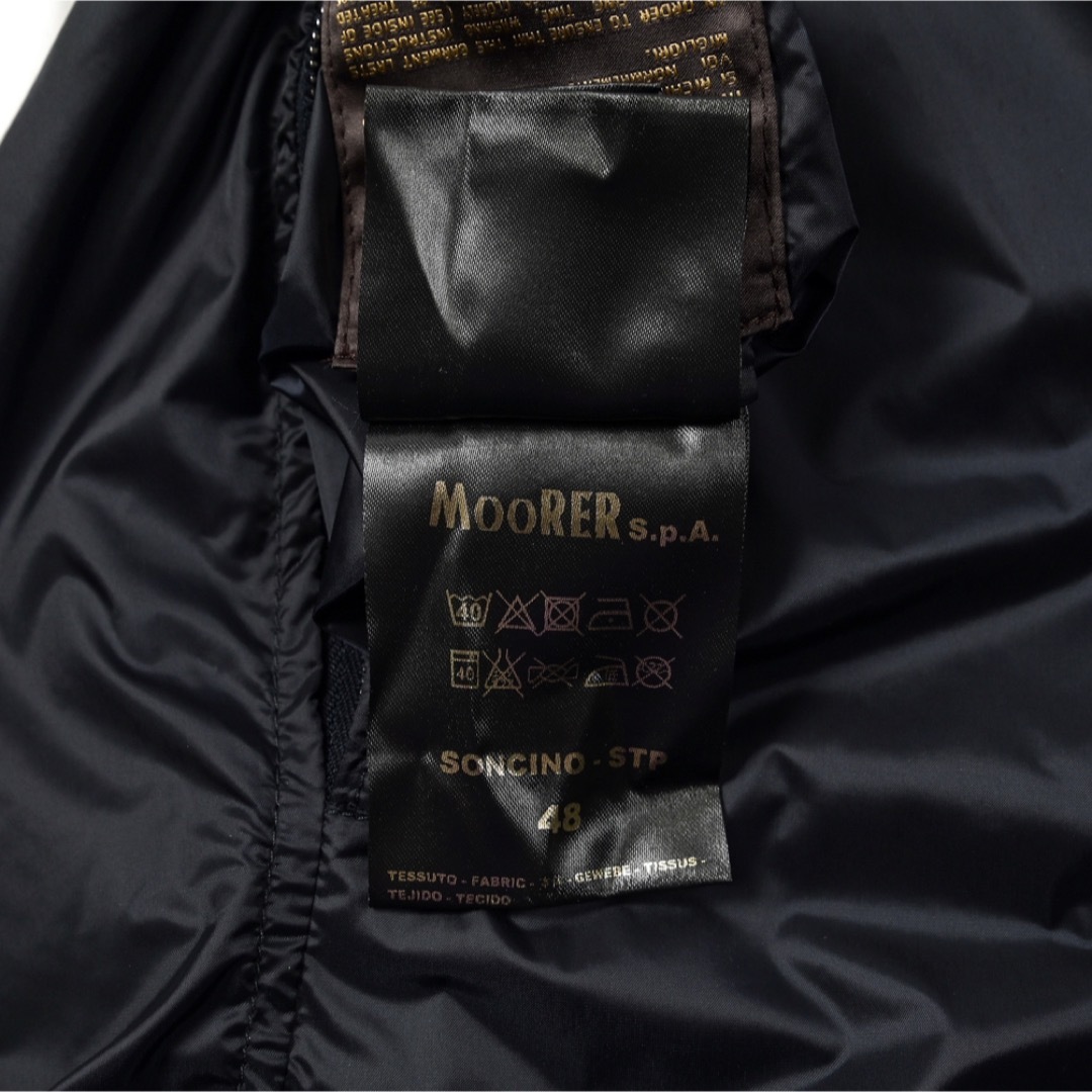 MooRER - 【新品】MOORER SONCINO-REV-STP リバーシブルジャケット Mの