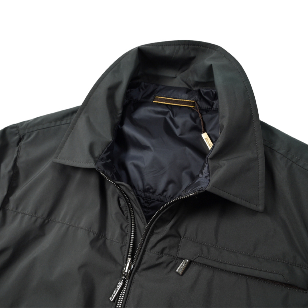 MooRER(ムーレー)の【新品】MOORER SONCINO-REV-STP リバーシブルジャケット　M メンズのジャケット/アウター(ブルゾン)の商品写真