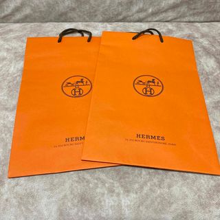 エルメス(Hermes)のエルメスショッパー縦長2セット(ショップ袋)