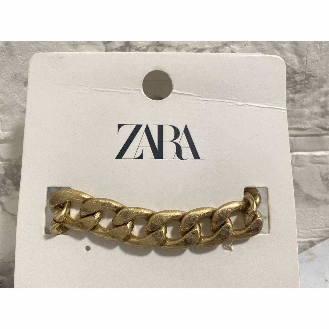 ZARA(ザラ)のZARA リンクチェーンブレスレット ザラ ゴールド 新品 レディースのアクセサリー(ブレスレット/バングル)の商品写真