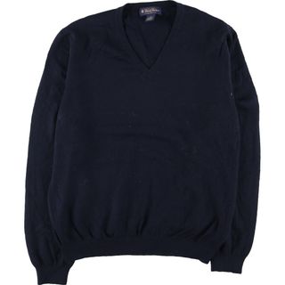 ブルックスブラザース(Brooks Brothers)の古着 ブルックスブラザーズ Brooks Brothers Est.1818 Vネック ニットセーター メンズL /eaa394222(ニット/セーター)