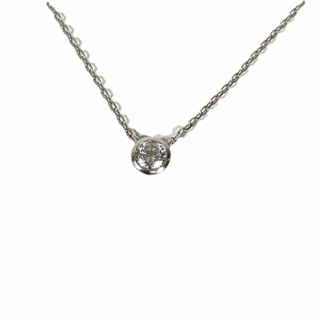 極美品 エテ ete PT900 ダイヤモンド 0.25ct ネックレス