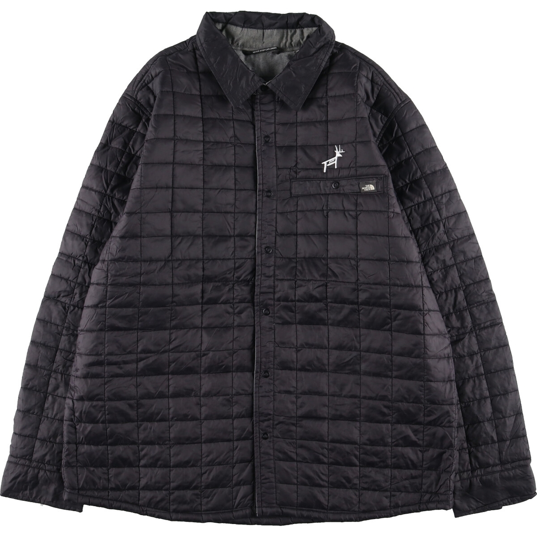 ザノースフェイス THE NORTH FACE 中綿ジャケット メンズXL /eaa394024ブラック系黒色柄