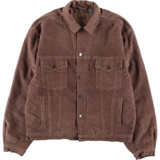 ラングラー(Wrangler)の古着 ラングラー Wrangler Gジャンタイプ フェイクスエードジャケット メンズL /eaa393808(その他)