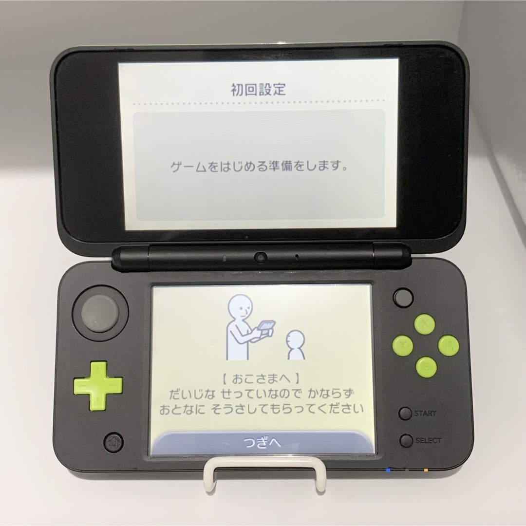 NEW ニンテンドー 2DS LL 本体　ライムグリーン　本体　ジャンク品