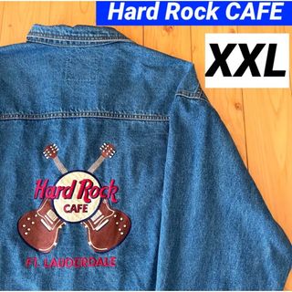 ハードロックカフェ(Hard Rock CAFE)のハードロックカフェ　Gジャン　FT.LAUDERDALE    デニムジャケット(Gジャン/デニムジャケット)