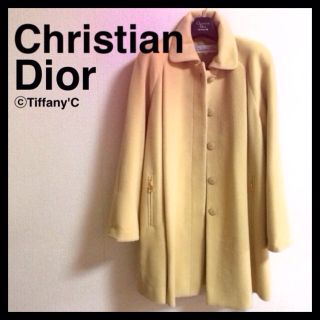 クリスチャンディオール(Christian Dior)の美品★Dior アルパカコート(ロングコート)