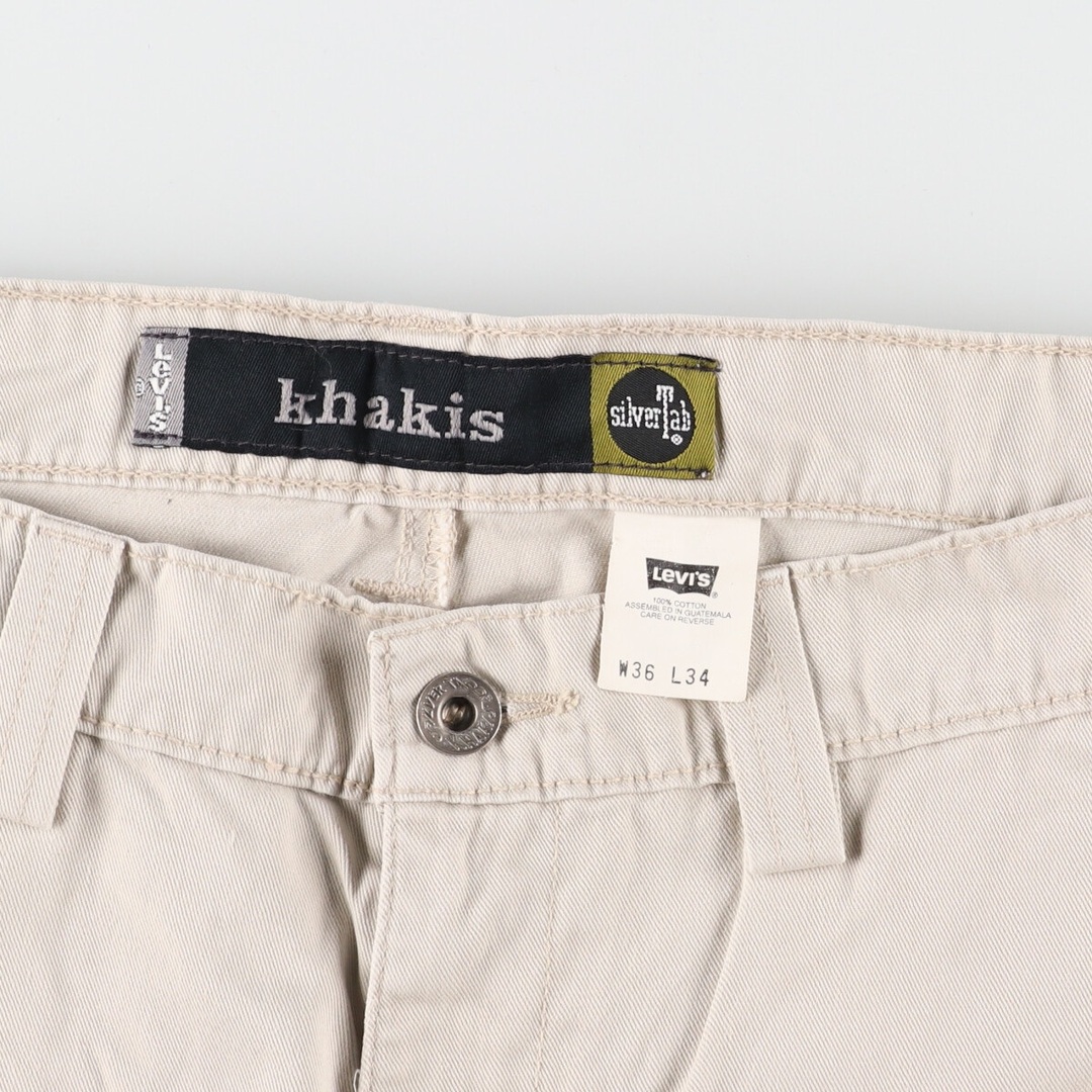 古着 90年代 リーバイス Levi's SILVER TAB シルバータブ KHAKIS 古着 90年代 リーバイス Levi's SILVER TAB シルバータブ KHAKIS