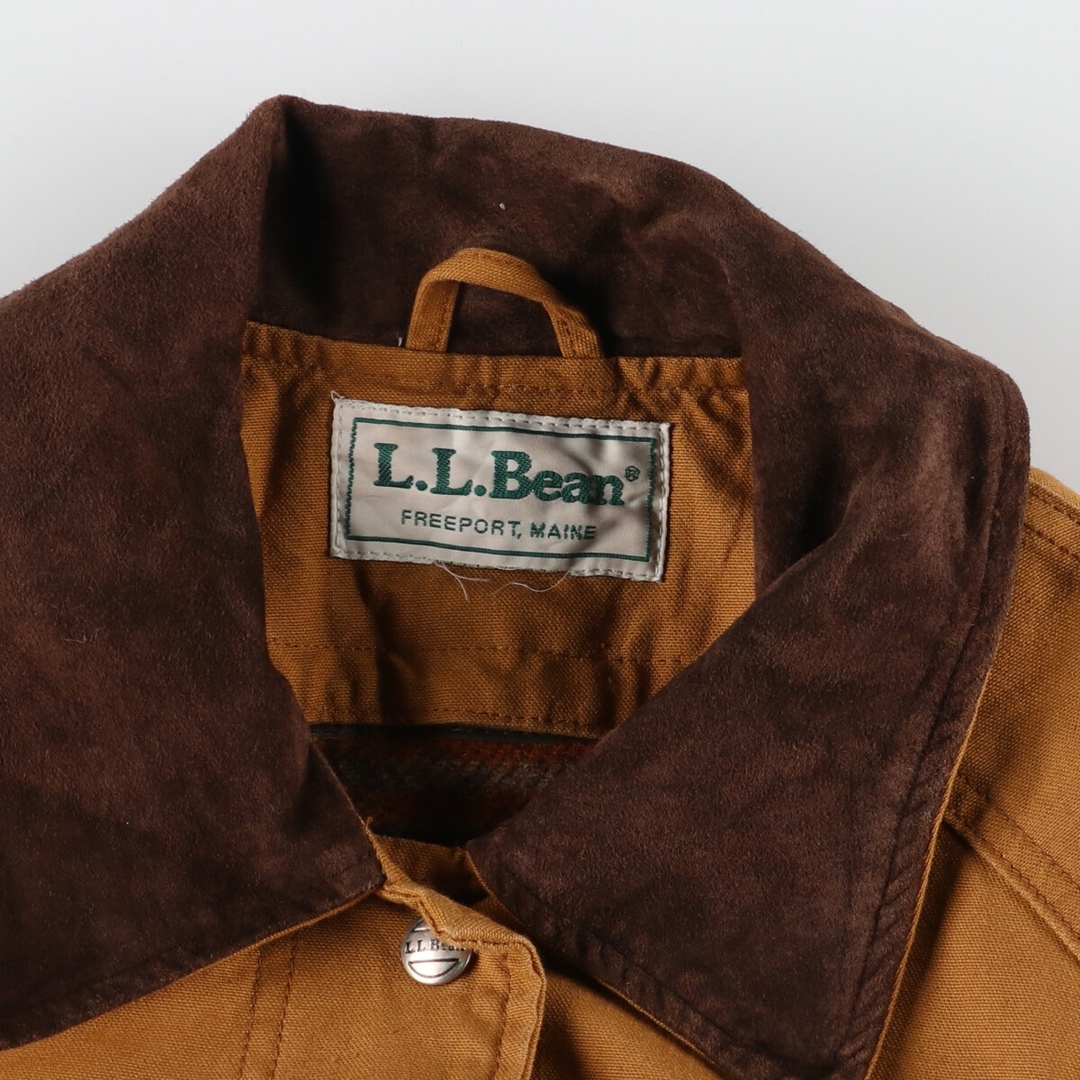L.L.Bean(エルエルビーン)の古着 80年代 エルエルビーン L.L.Bean ダック地ワークコート レディースXL ヴィンテージ /eaa393380 レディースのジャケット/アウター(その他)の商品写真