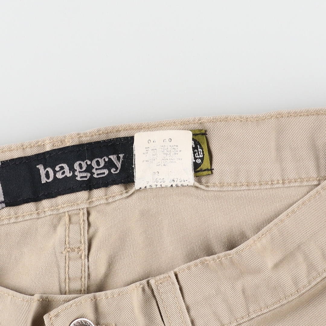 古着 90年代 リーバイス Levi's SILVER TAB シルバータブ BAGGY バギー チノパンツ USA製 メンズw32 ヴィンテージ  /eaa394550