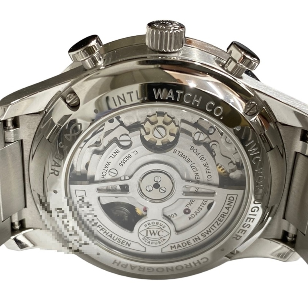 IWC(インターナショナルウォッチカンパニー)の　インターナショナルウォッチカンパニー IWC ポルトギーゼ クロノグラフ IW371617 SS メンズ 腕時計 メンズの時計(その他)の商品写真
