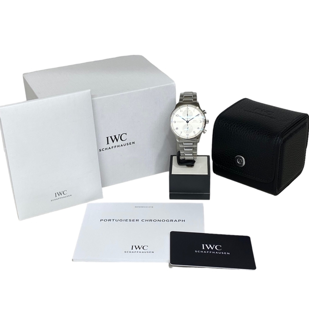 IWC(インターナショナルウォッチカンパニー)の　インターナショナルウォッチカンパニー IWC ポルトギーゼ クロノグラフ IW371617 SS メンズ 腕時計 メンズの時計(その他)の商品写真