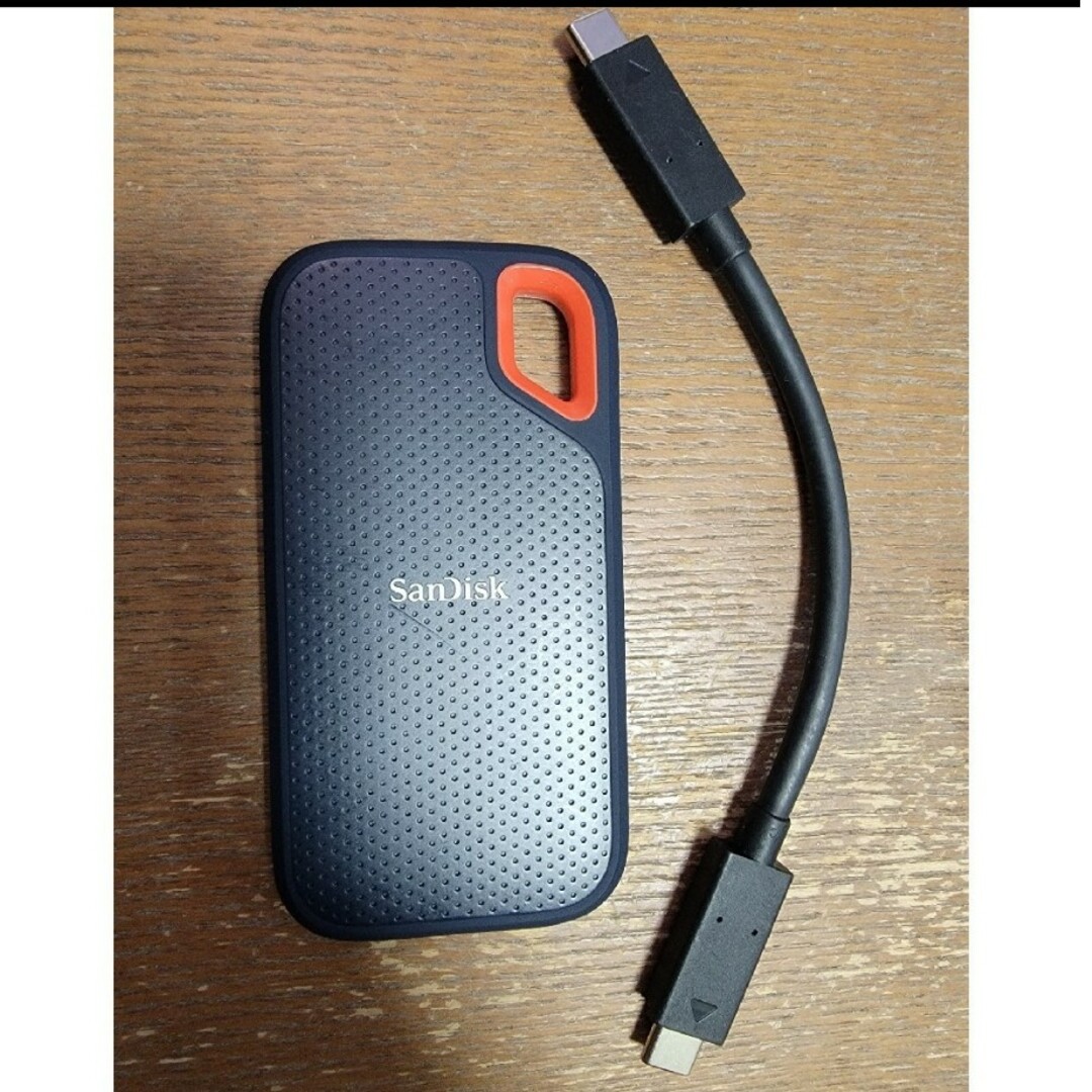 SanDisk SSD 外付け 500GB USB3.2Gen2★１度使用美品