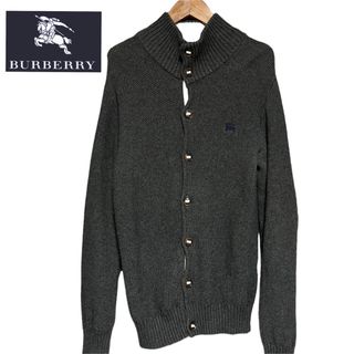 バーバリーブラックレーベル(BURBERRY BLACK LABEL)の良品☆バーバリーブラックレーベルラムウール混ニットアウターカーディガン(カーディガン)