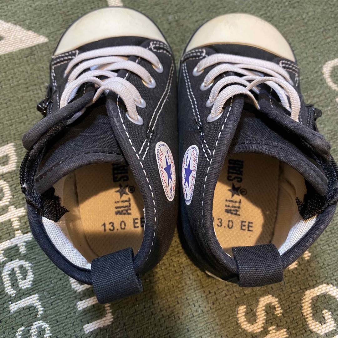 CONVERSE(コンバース)のconverse ベビー　黒 キッズ/ベビー/マタニティのベビー靴/シューズ(~14cm)(スニーカー)の商品写真
