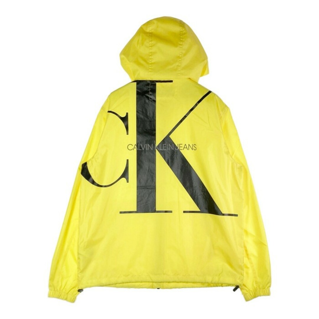 Calvin Klein(カルバンクライン)の★Calvin Klein Jeans カルバンクラインジーンズ J315279 CK ONE ロゴ ウィンドブレーカー ジャケット イエロー sizeL メンズのジャケット/アウター(その他)の商品写真