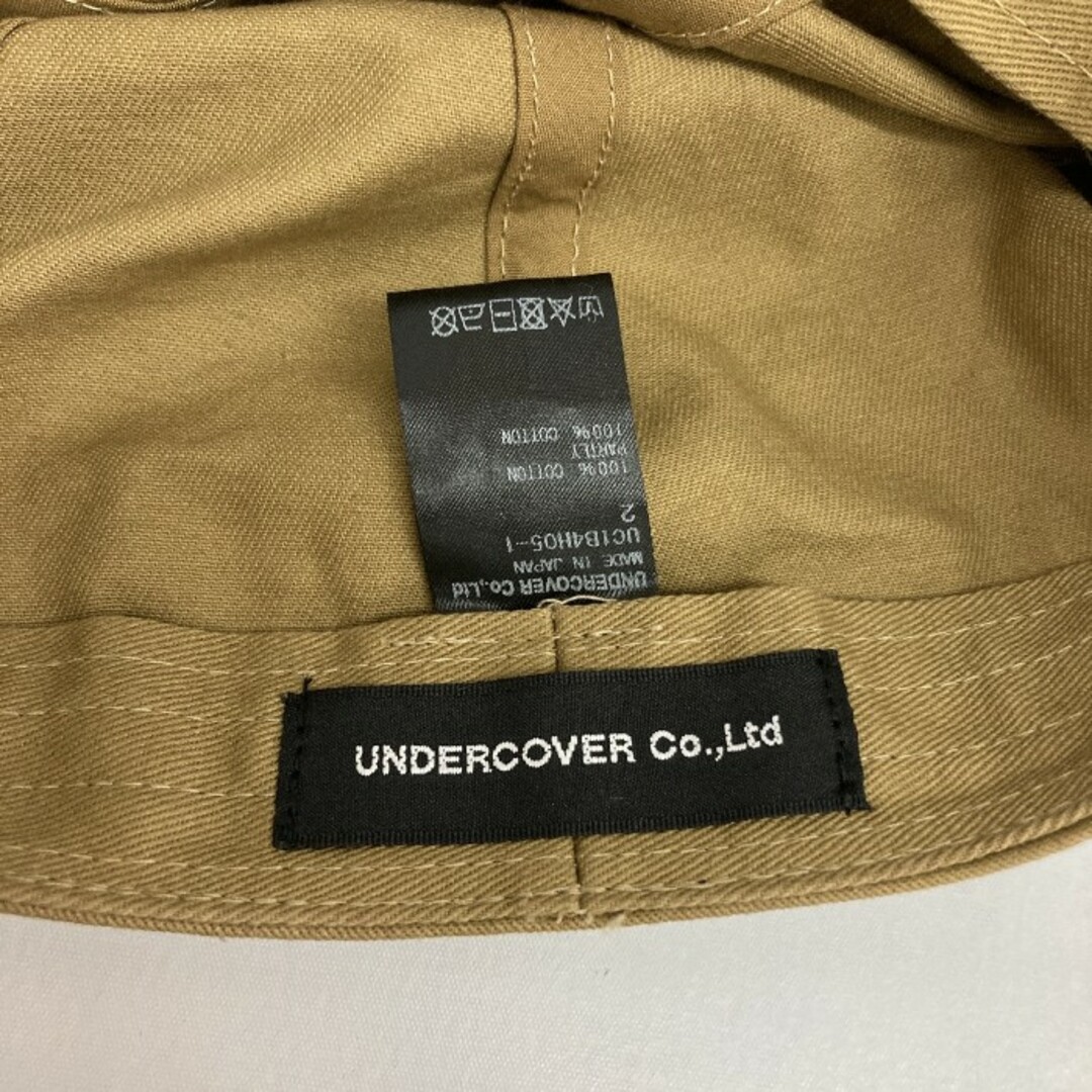 UNDERCOVER(アンダーカバー)の★UNDERCOVER アンダーカバー UC1B4H05-1 ベースボールキャップ ベージュ size2 メンズの帽子(キャップ)の商品写真