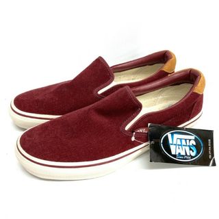 ヴァンズ(VANS)の★VANS バンズ V98CDR  slip on スリッポン コーデュロイ スニーカー ワイン size27.5cm(スニーカー)