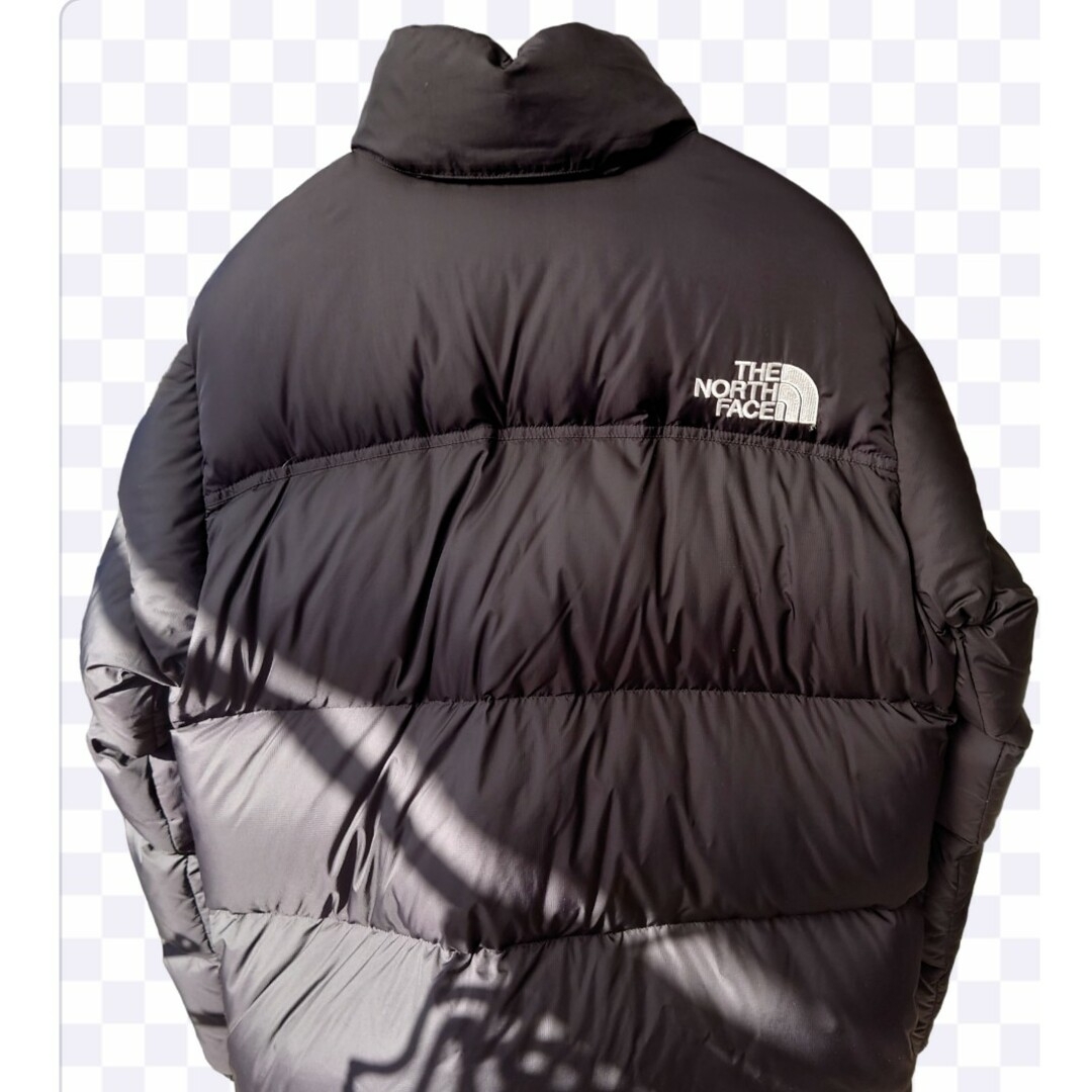 THE NORTH FACE(ザノースフェイス)のTHE NORTH FACE NUPTSE JACKET XLサイズ ブラック メンズのジャケット/アウター(ダウンジャケット)の商品写真