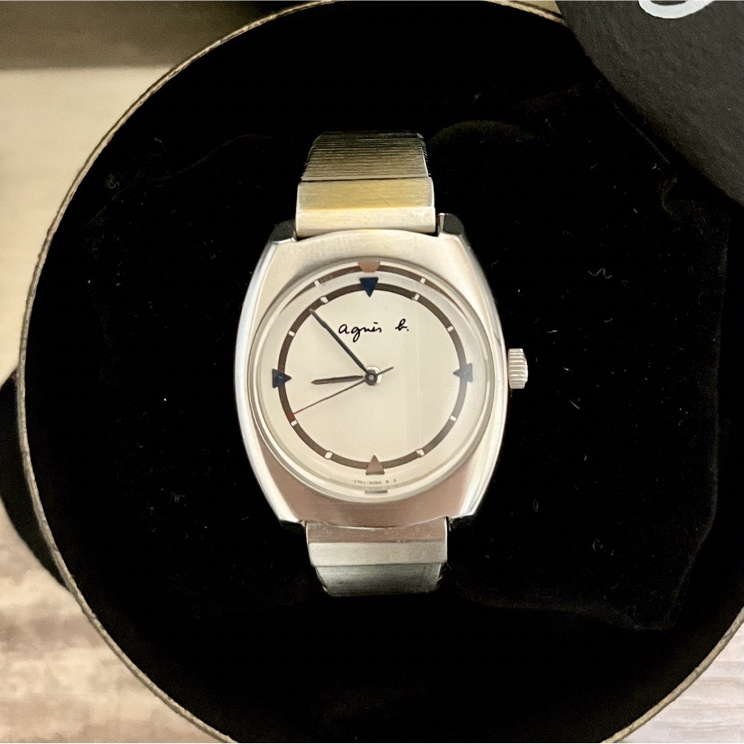 agnes b.(アニエスベー)の【動作品】agnes b.(アニエスベー) クォーツ腕時計 V701-2040 レディースのファッション小物(腕時計)の商品写真