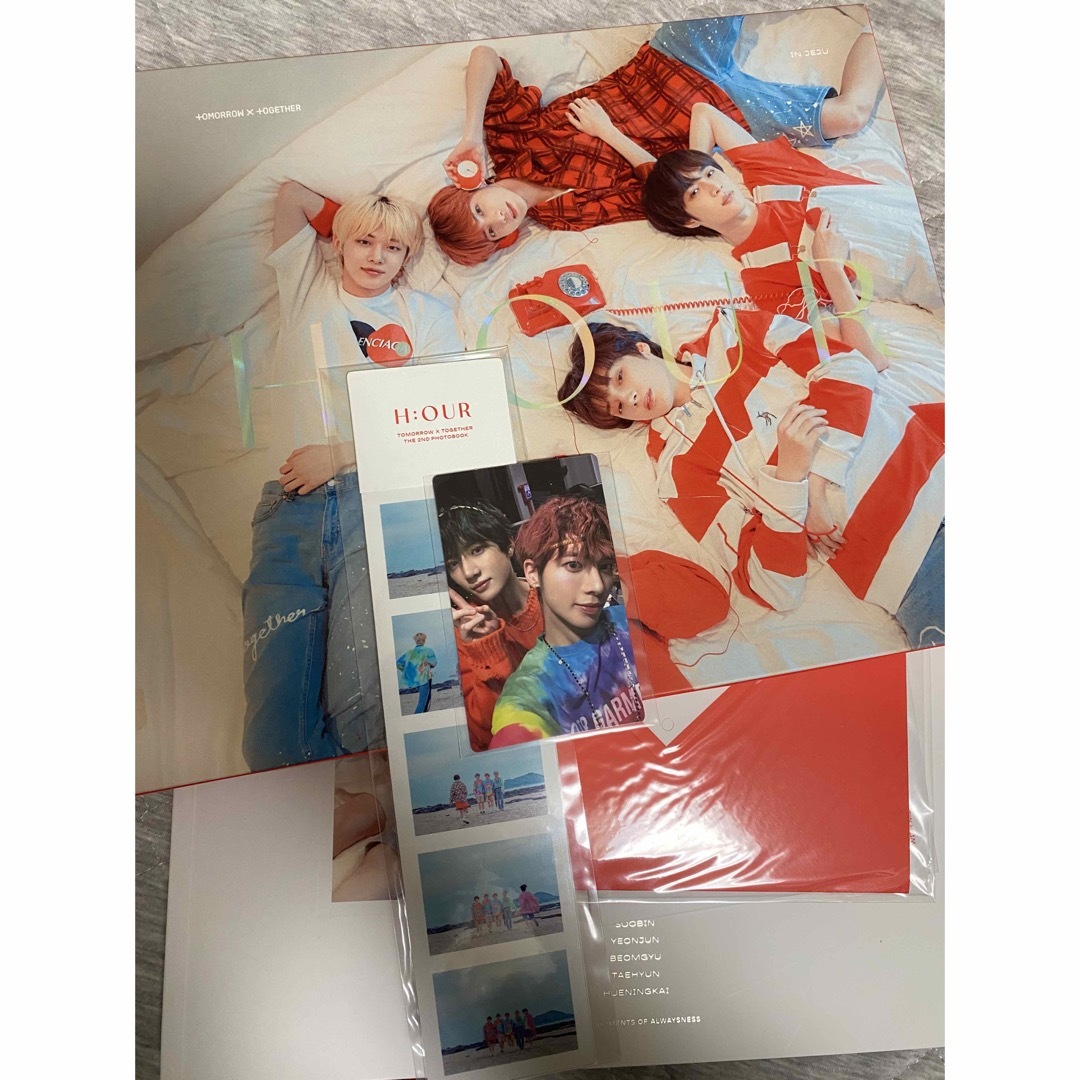 完売しました TXT ウプズ 2nd photobook H:OURトレカ ボムギュ 