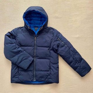 ポロラルフローレン(POLO RALPH LAUREN)の【美品】ラルフローレン  ダウンジャケット　ネイビー　L(14-16) 160(ジャケット/上着)