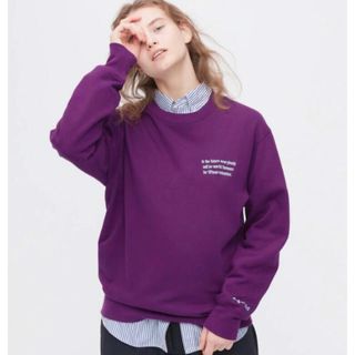 ユニクロ(UNIQLO)のお値下げ【タグ付】ユニクロ　アンディウォーホル　コラボ スウェット　トレーナー(スウェット)