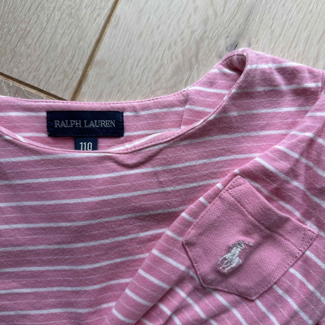 POLO RALPH LAUREN(ポロラルフローレン)のRALPH LAREN 110センチカットソー キッズ/ベビー/マタニティのキッズ服女の子用(90cm~)(Tシャツ/カットソー)の商品写真