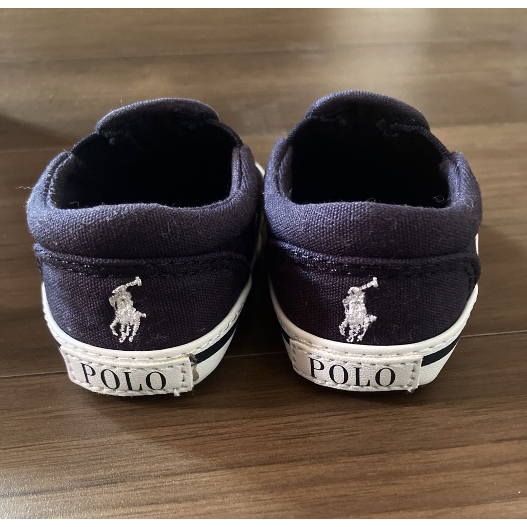 Ralph Lauren(ラルフローレン)の新品　ラルフローレンRalph Lauren 8cm ファーストシューズ ベビー キッズ/ベビー/マタニティのベビー靴/シューズ(~14cm)(スニーカー)の商品写真