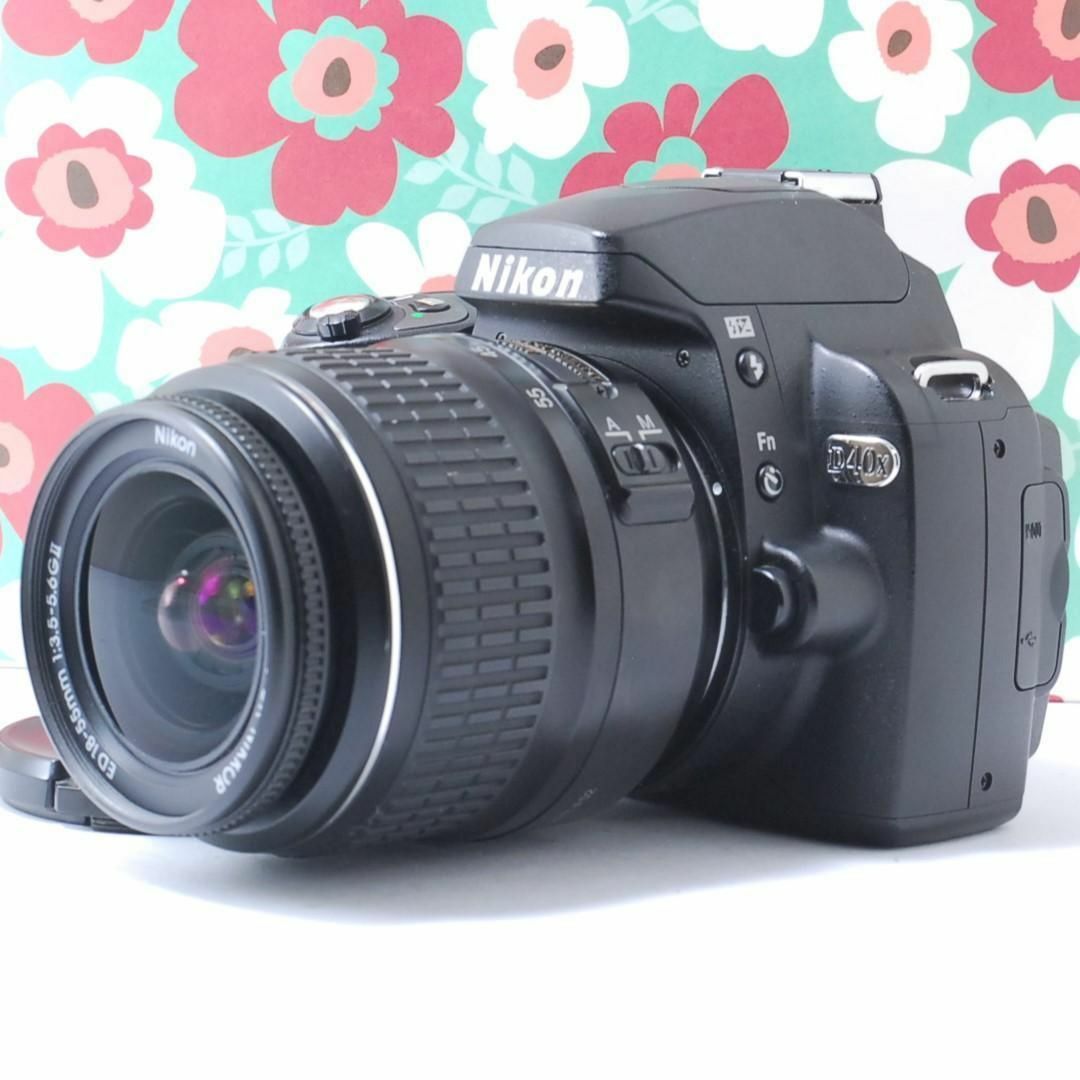 ストラップ❤️小さい軽い簡単綺麗❤Nikon Ｄ40x❤届いてすぐ使える❤️初心者お勧め❤