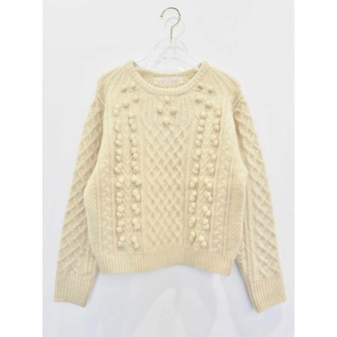 Honey mi Honey(ハニーミーハニー)のHONEY MI HONEY  popcorn knit pullover レディースのトップス(ニット/セーター)の商品写真