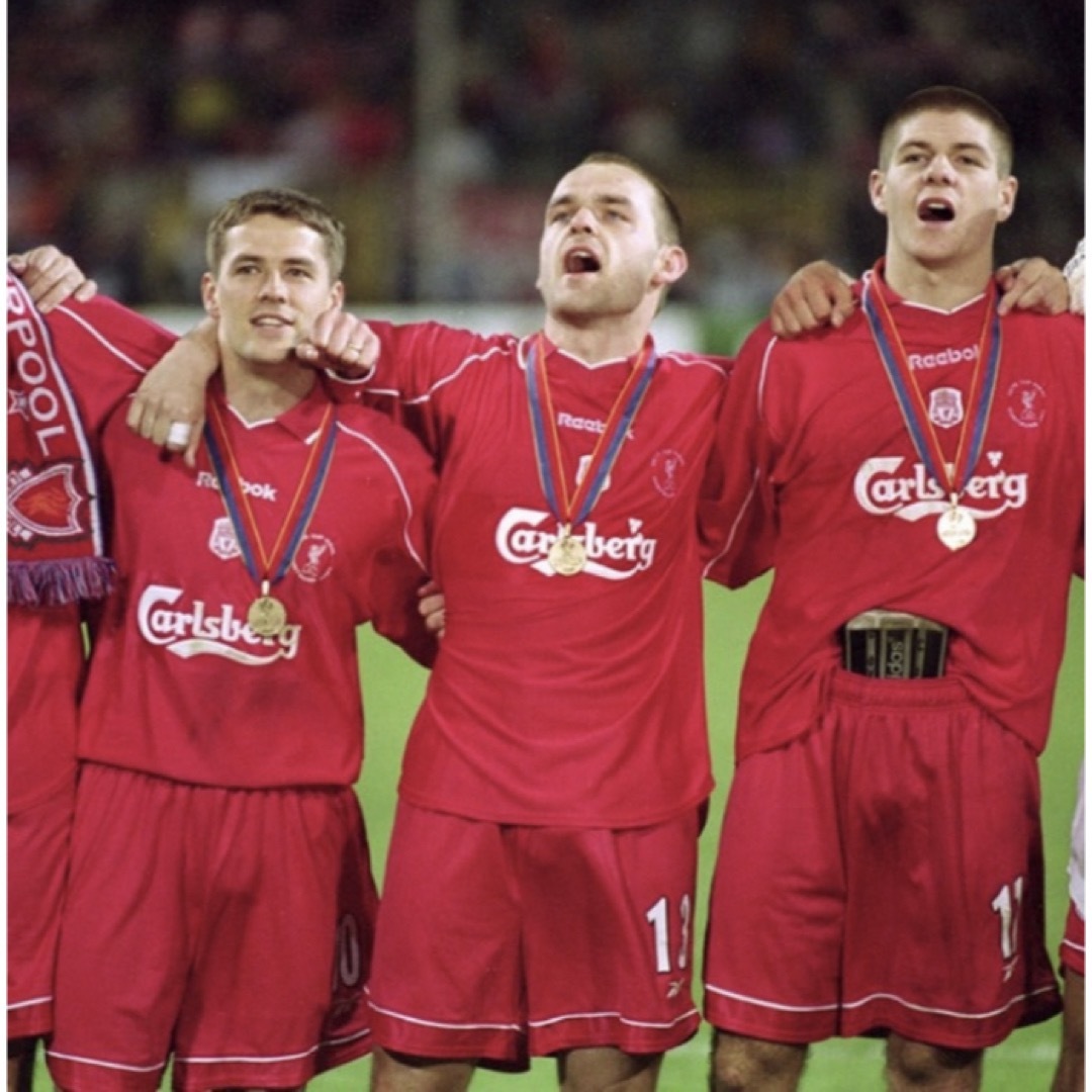 Reebok - 2000/2001リバプールUEFAカップ優勝記念サイン入り Reebok - 2000/2001リバプールUEFAカップ優勝記念サイン入り