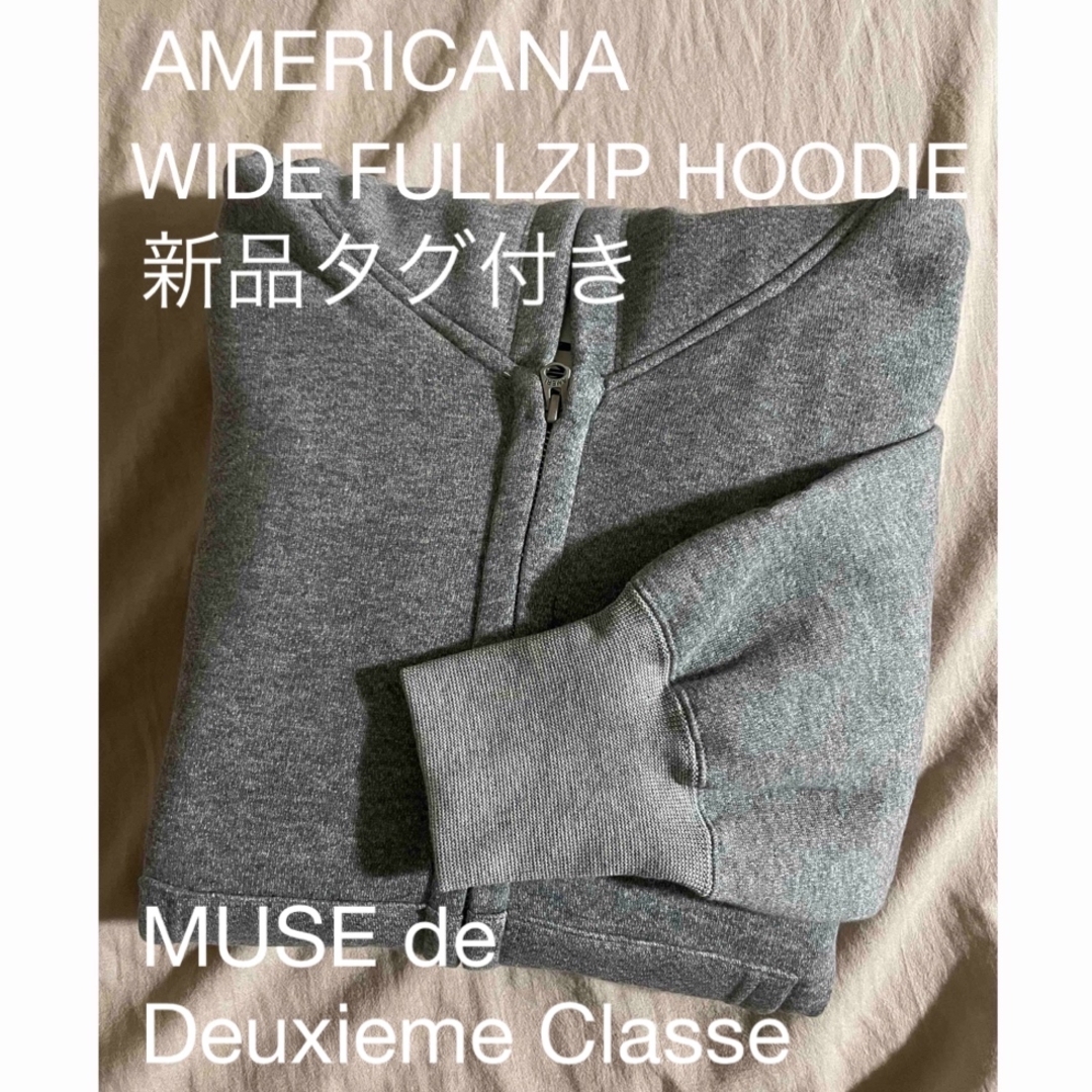 【AMERICANA/アメリカーナ】 WIDE FULLZIP HOODIE | フリマアプリ ラクマ