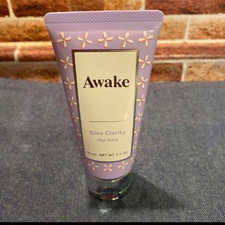 アウェイク(AWAKE)の美品Awake アウェイク  ギブクラリティ クレイマスク  スクラブ入りマスク(パック/フェイスマスク)