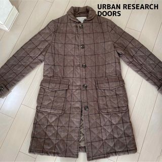 アーバンリサーチドアーズ(URBAN RESEARCH DOORS)のURBAN RESEARCH DOORS 中綿ウールコート(ロングコート)