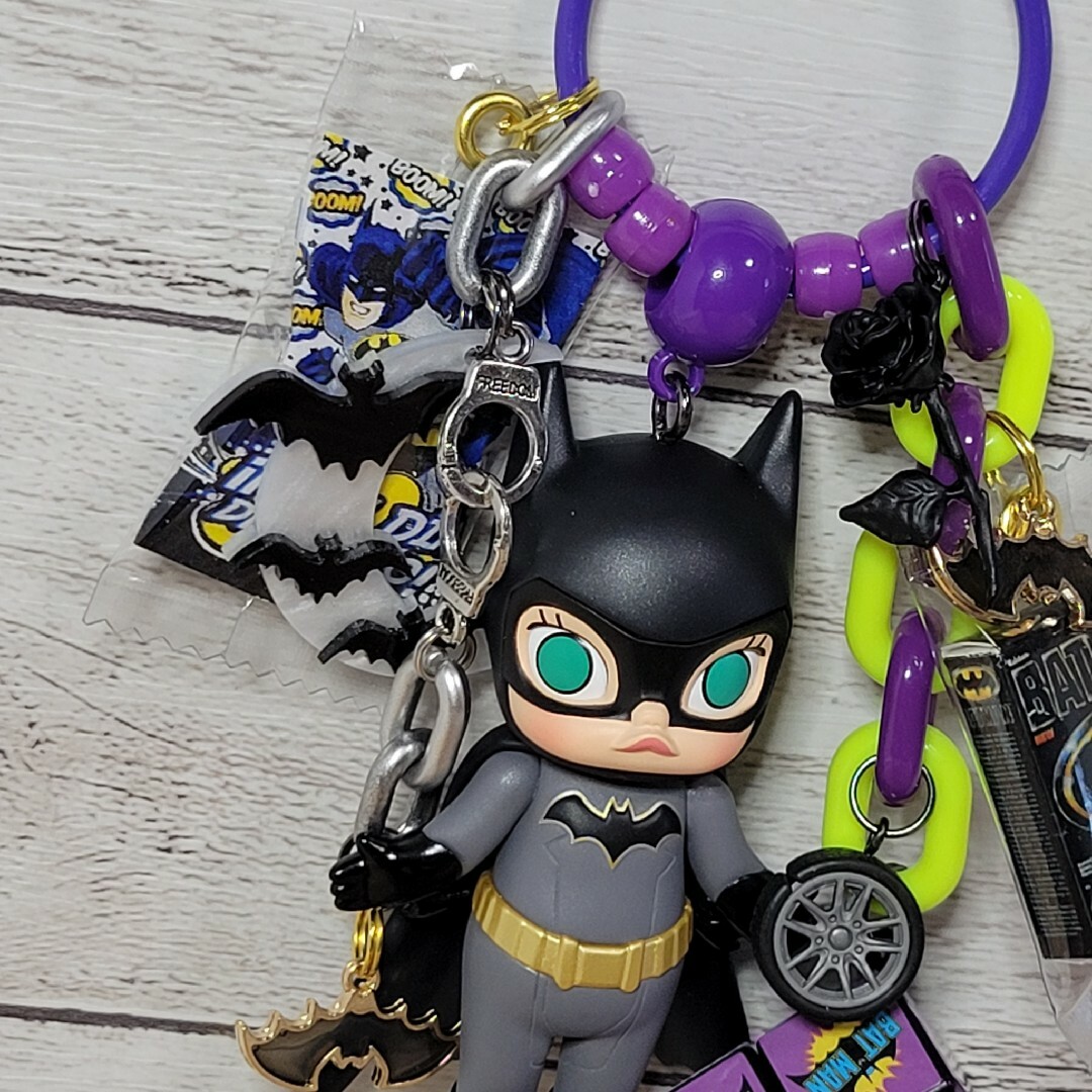 BATMAN🦇じゃらじゃらｷｰﾎﾙﾀﾞｰ ハンドメイドのアクセサリー(キーホルダー/ストラップ)の商品写真