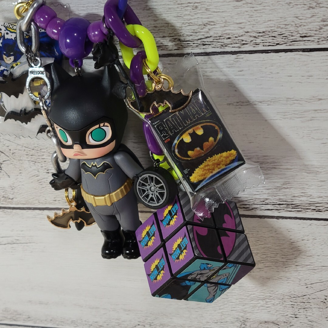 BATMAN🦇じゃらじゃらｷｰﾎﾙﾀﾞｰ ハンドメイドのアクセサリー(キーホルダー/ストラップ)の商品写真