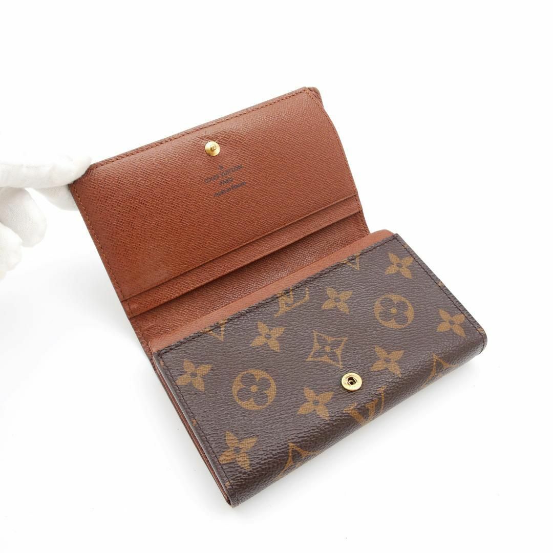 LOUIS VUITTON ポルトフォイユ トレゾール二つ折り財布 モノグラム