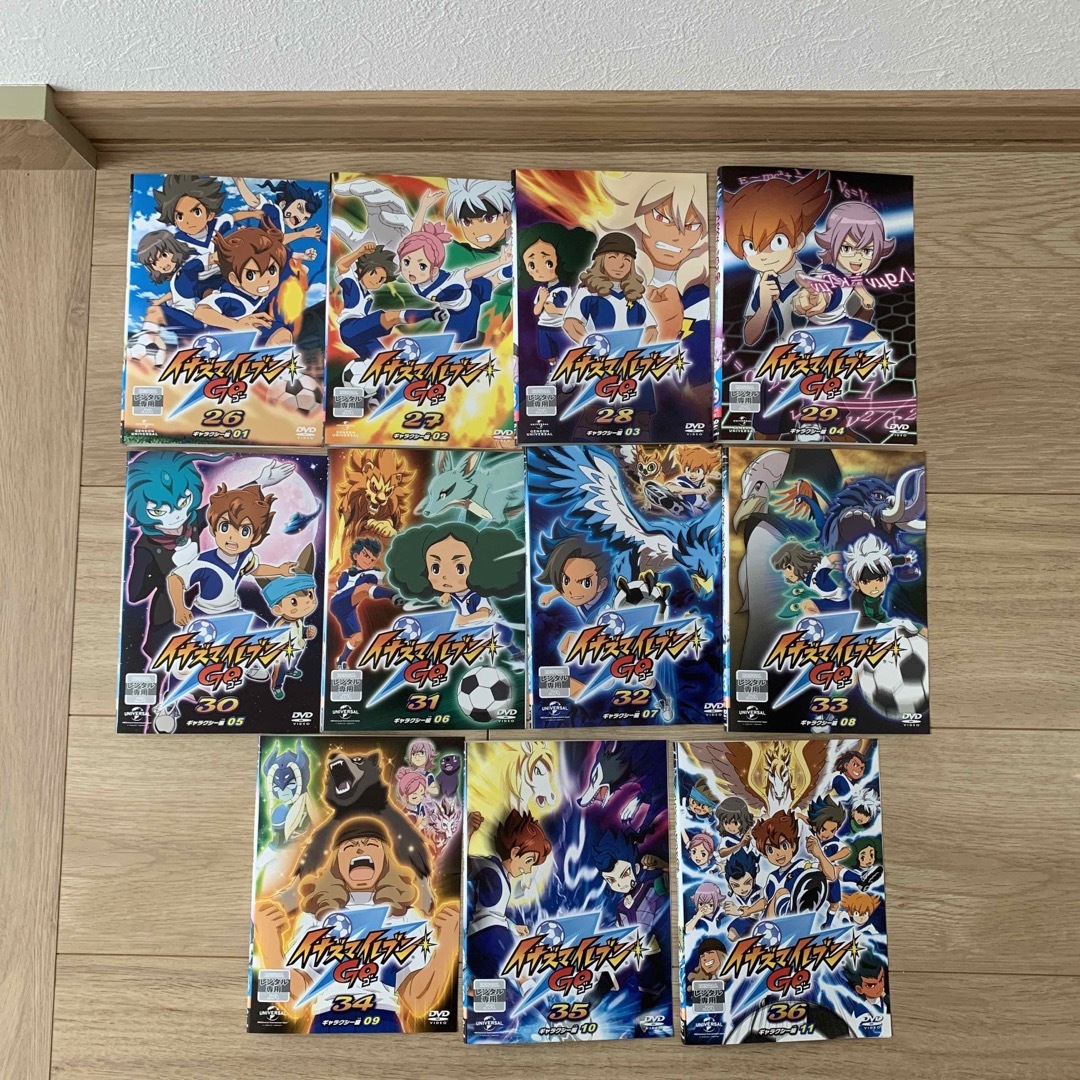 イナズマイレブンGO ギャラクシー編 セット DVD アニメ レンタル落ち | フリマアプリ ラクマ イナズマイレブンGO ギャラクシー編 セット DVD アニメ レンタル落ち | フリマアプリ ラクマ