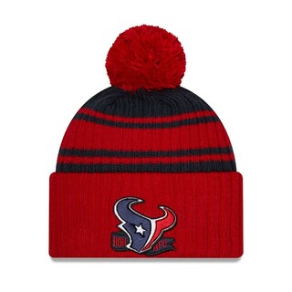 ニューエラー(NEW ERA)のヒューストン・テキサンズ　ニューエラ　NFL アメフト　ポンポン　ニット帽(ニット帽/ビーニー)