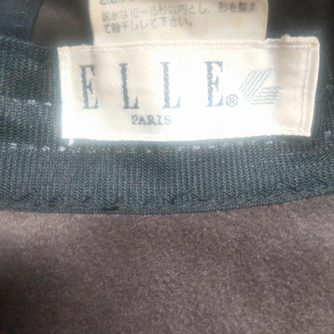 ELLE(エル)のELLE 帽子 ハット メトロハット クルーハット 茶 エル ウォーキング レディースの帽子(ハット)の商品写真