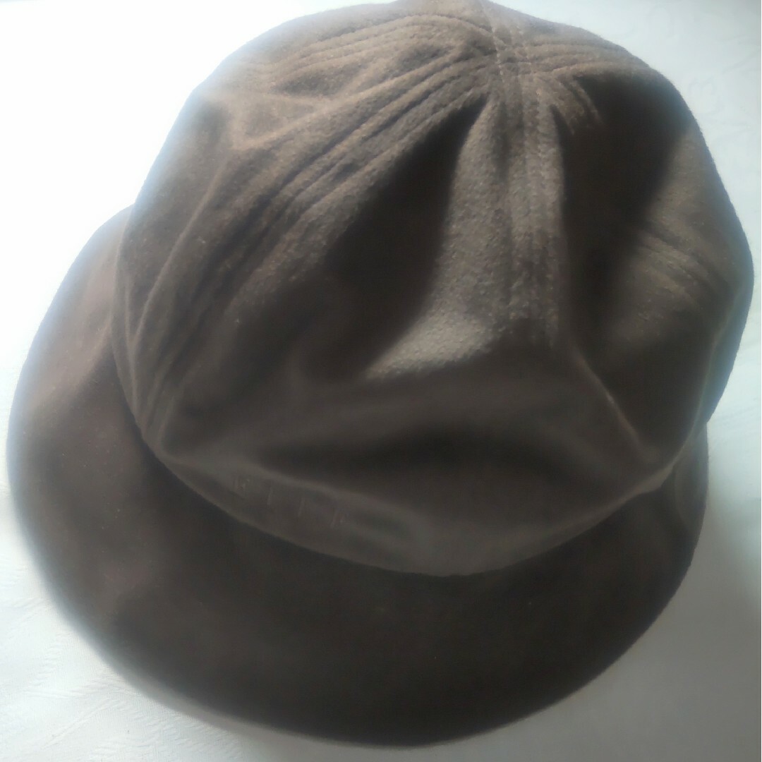 ELLE(エル)のELLE 帽子 ハット メトロハット クルーハット 茶 エル ウォーキング レディースの帽子(ハット)の商品写真