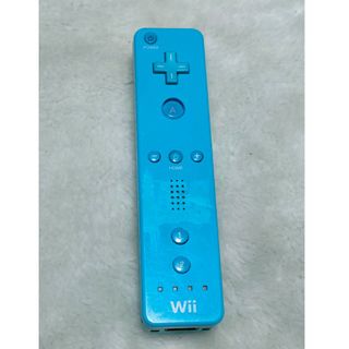 ニンテンドウ(任天堂)の任天堂　Wii  リモコン　ブルー　ジャンク(その他)